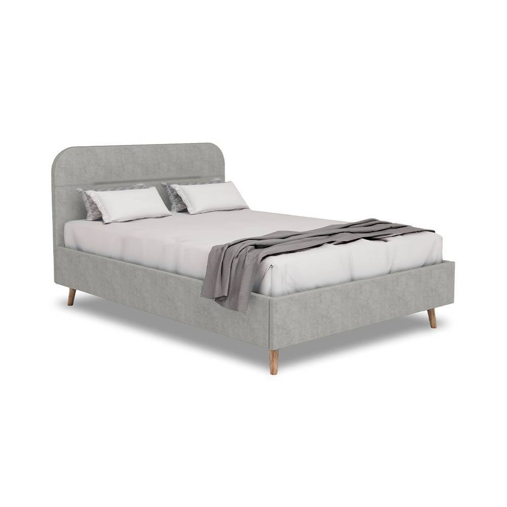 Кровать Любовь 1.5 спальная, цвет Серый, размер 99 см – купить в RMHome, фото 8