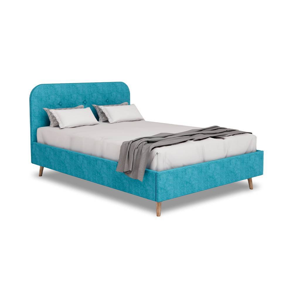 Кровать Надежда 1.5 спальная, цвет Голубой, размер 99 см – купить в RMHome, фото 12