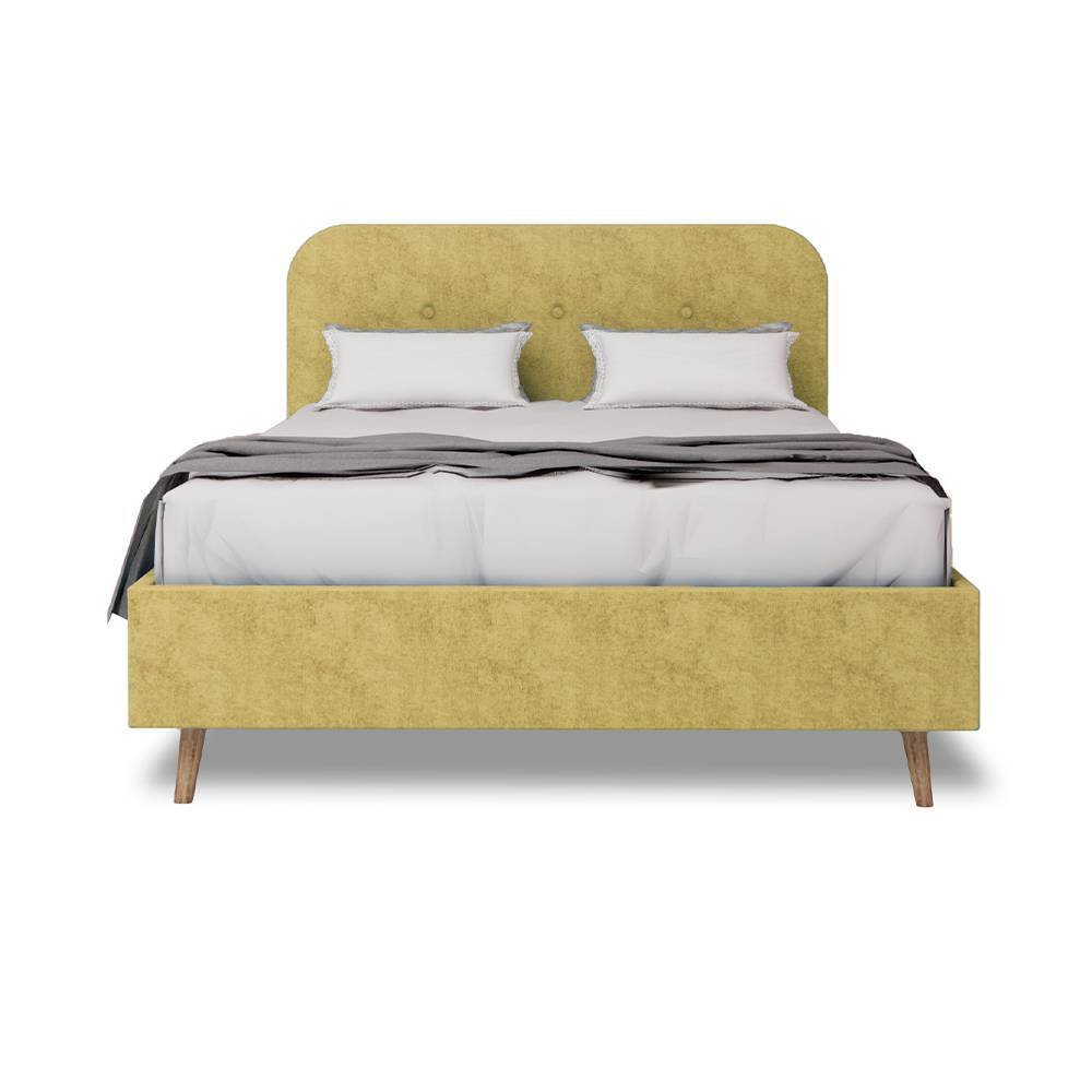 Кровать Надежда двуспальная, цвет Желтый, размер 169 см – купить в RMHome, фото 13