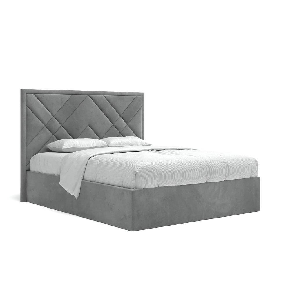 Кровать Валери двуспальная, цвет Серый, размер 190 см – купить в RMHome, фото 16