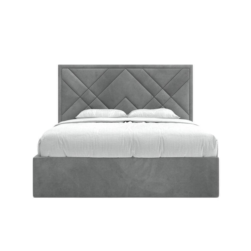 Кровать Валери двуспальная, цвет Серый, размер 190 см – купить в RMHome, фото 7