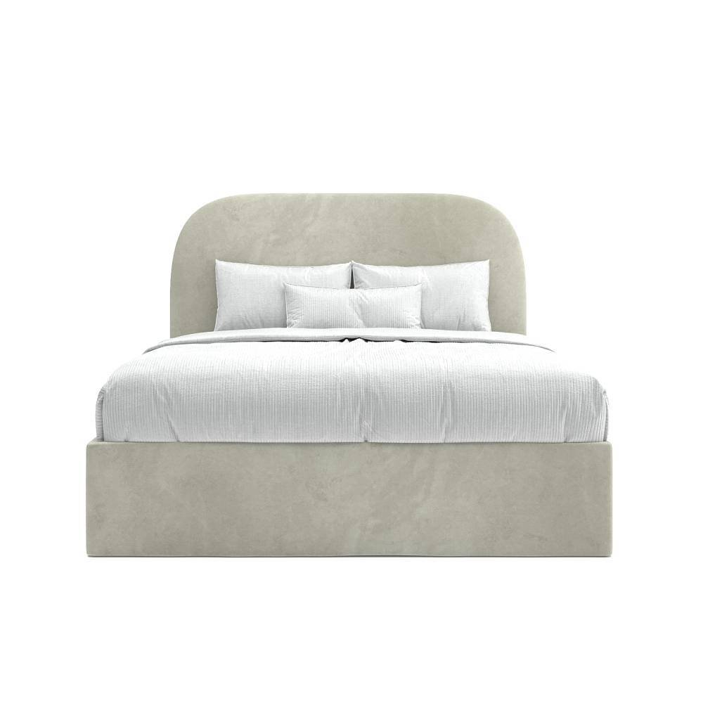Кровать Меган 1.5 спальная, цвет Серый, размер 150 см – купить в RMHome