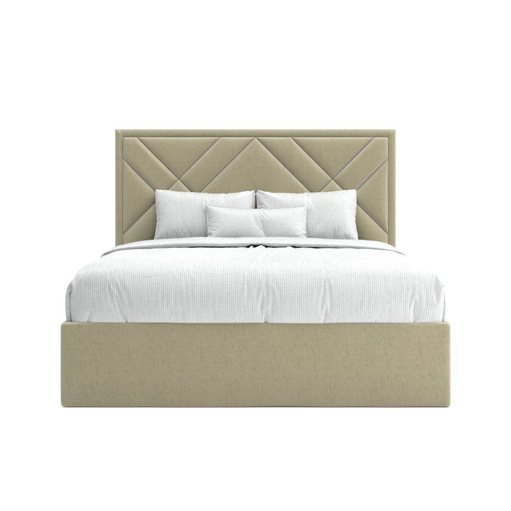 Кровать Джейд 1.5 спальная, цвет Бежевый, размер 150 см – купить в RMHome