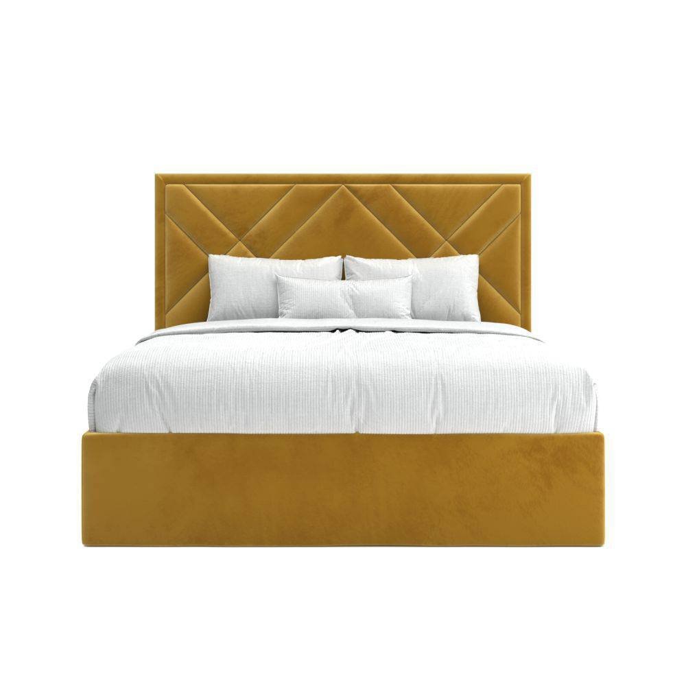 Кровать Джейд двуспальная, цвет Бежевый, размер 210 см – купить в RMHome, фото 9
