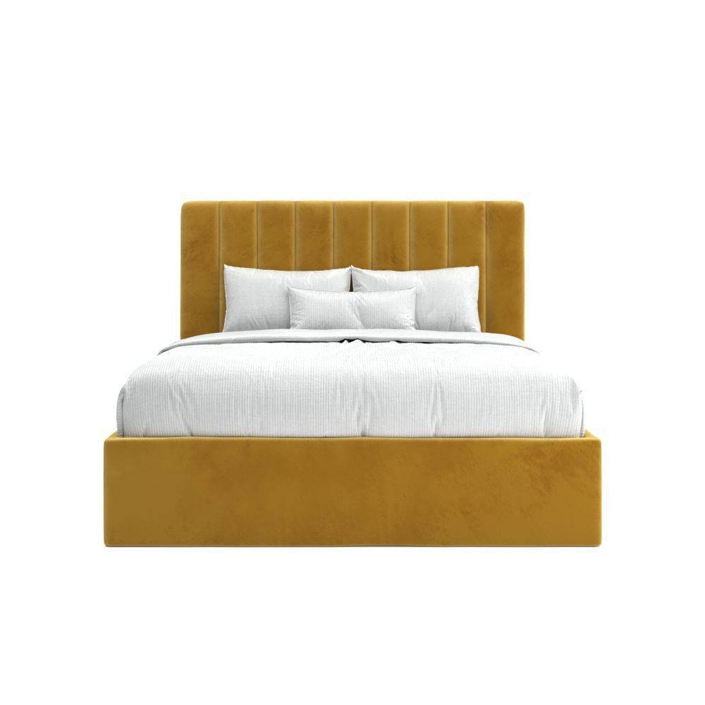 Кровать Элинор 1.5 спальная, цвет Желтый, размер 150 см – купить в RMHome, фото 3