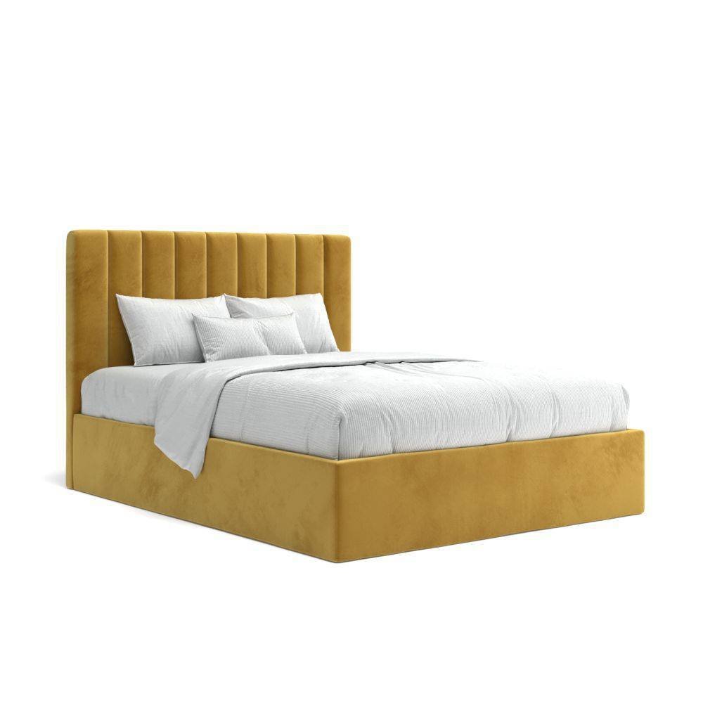 Кровать Элинор 1.5 спальная, цвет Желтый, размер 150 см – купить в RMHome, фото 4