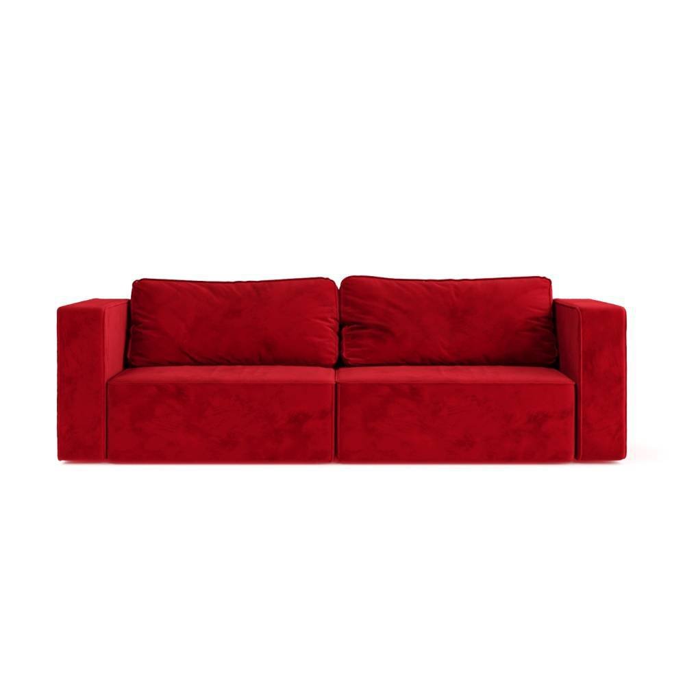 Диван раскладной Милан, цвет Красный, размер 245 см – купить в RMHome, фото 3