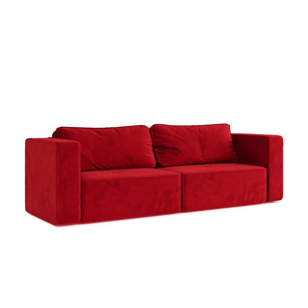 Диван раскладной Милан, цвет Красный, размер 245 см – купить в RMHome, фото 15