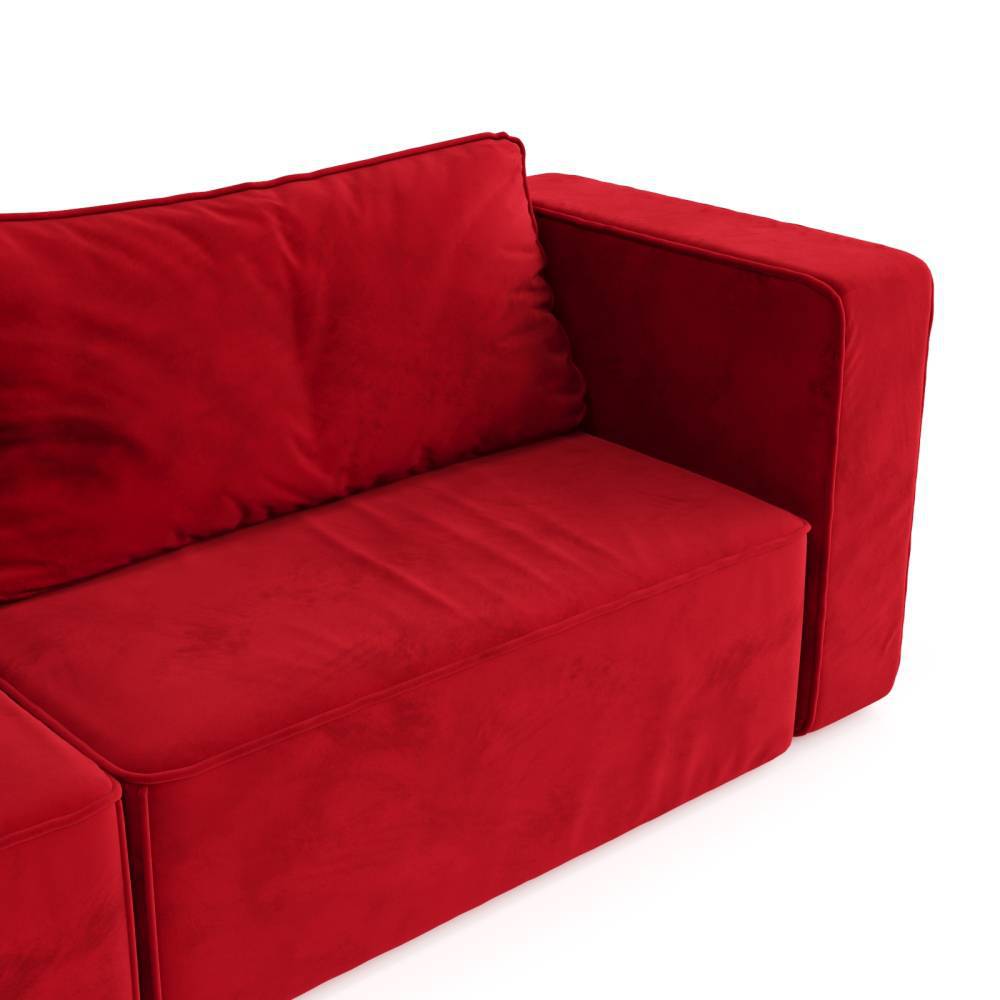 Диван раскладной Милан, цвет Красный, размер 245 см – купить в RMHome, фото 17